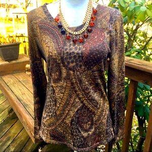 Radzoli NWT Pullover Sweater Top Multi Size Small